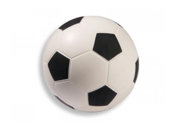 Soft Fotball med skum - Svart/hvit